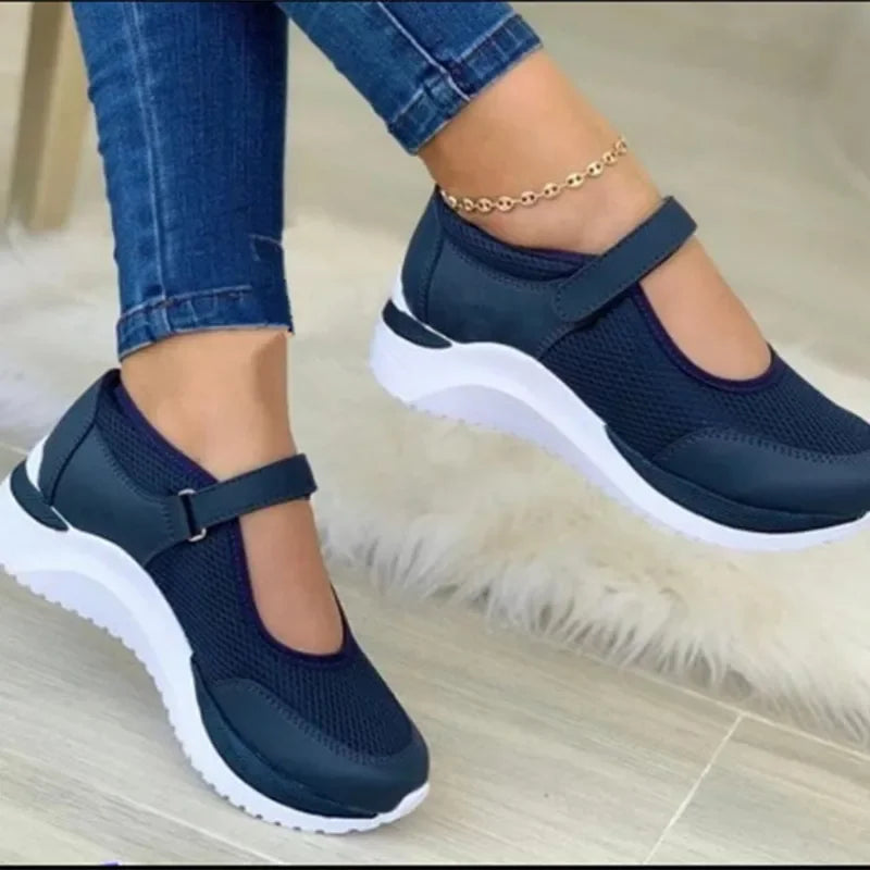 Sports Shoes Women Adjustable Strap Casual Comfort