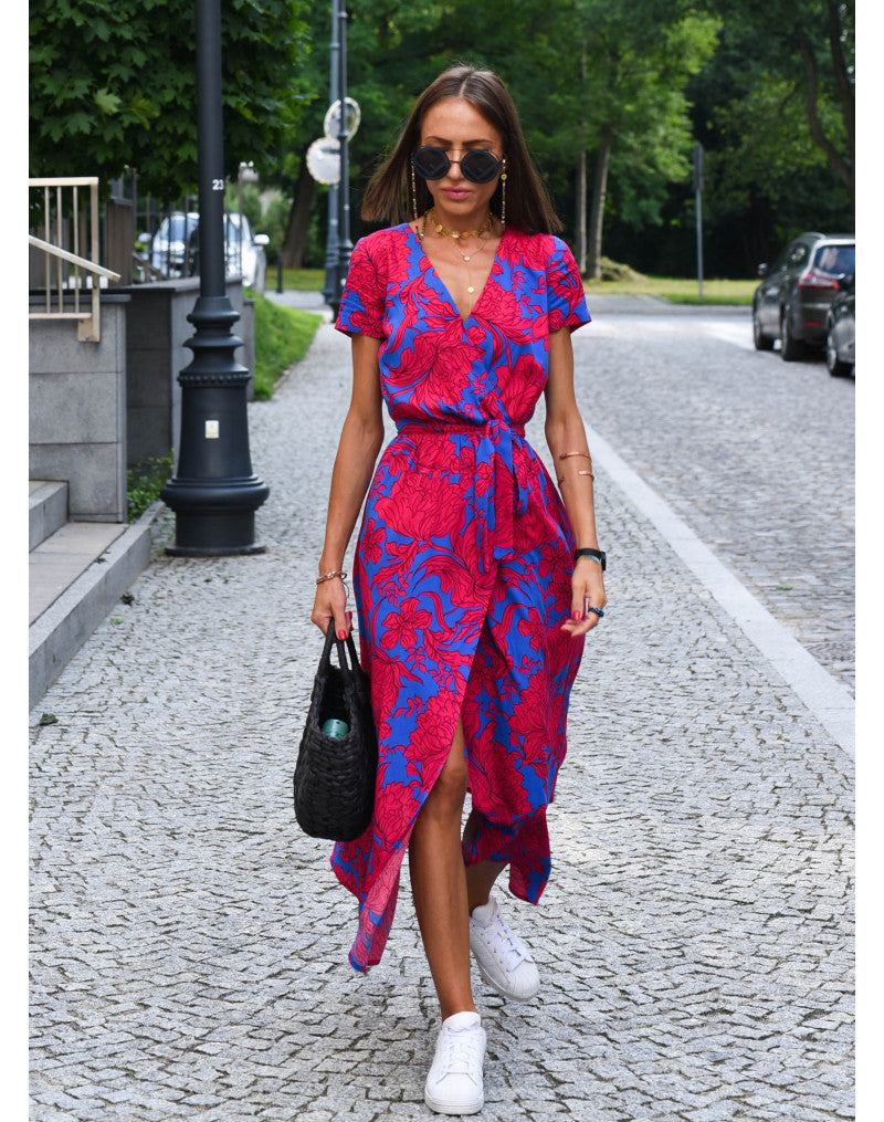 Summer Maxi Dress Women Regular Fit Casual Elegant
