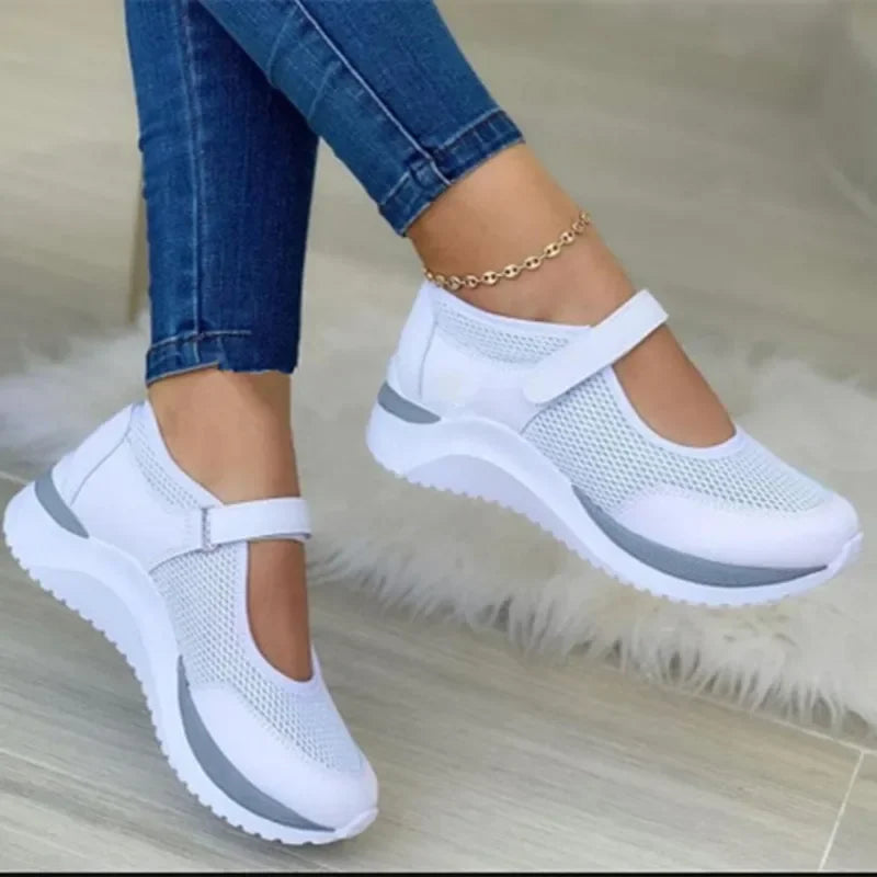 Sports Shoes Women Adjustable Strap Casual Comfort