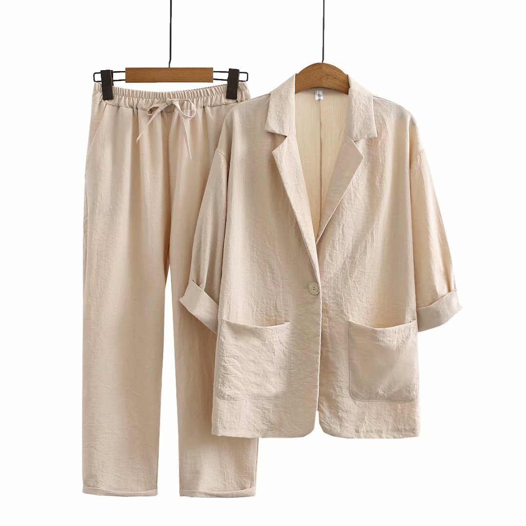 Summer Combo Set Women Relaxed Fit Casual Stylish