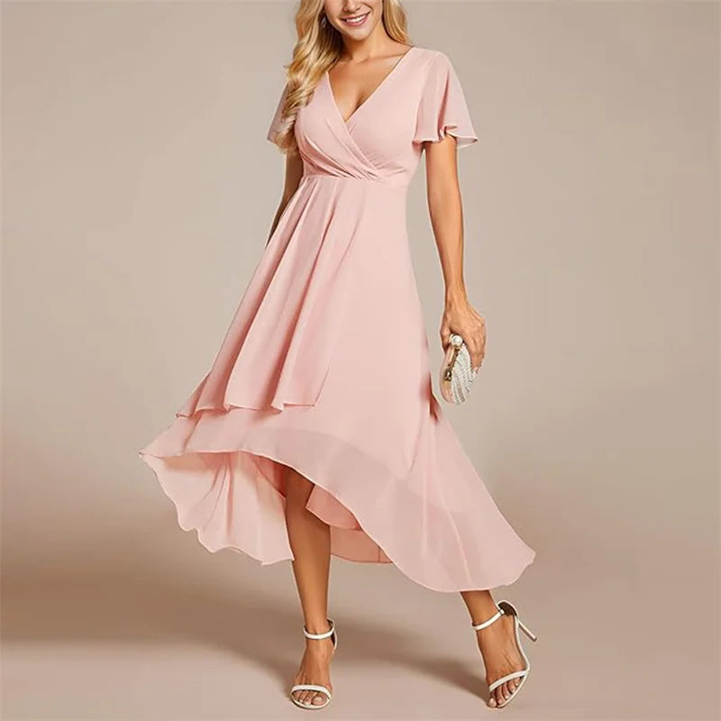 Flowing Dress Women Relaxed Fit Casual Elegant
