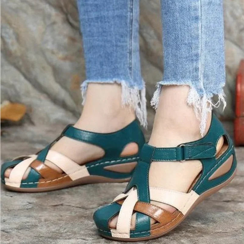 Adjustable Strap Sandals Women Regular Fit Casual Summer