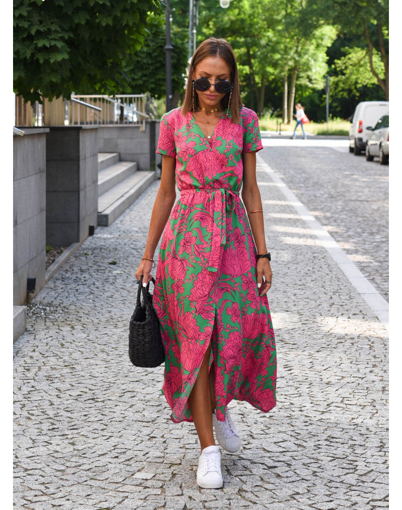 Summer Maxi Dress Women Regular Fit Casual Elegant