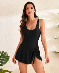 One-Piece Swim Dress Women Regular Fit Leisure Summer