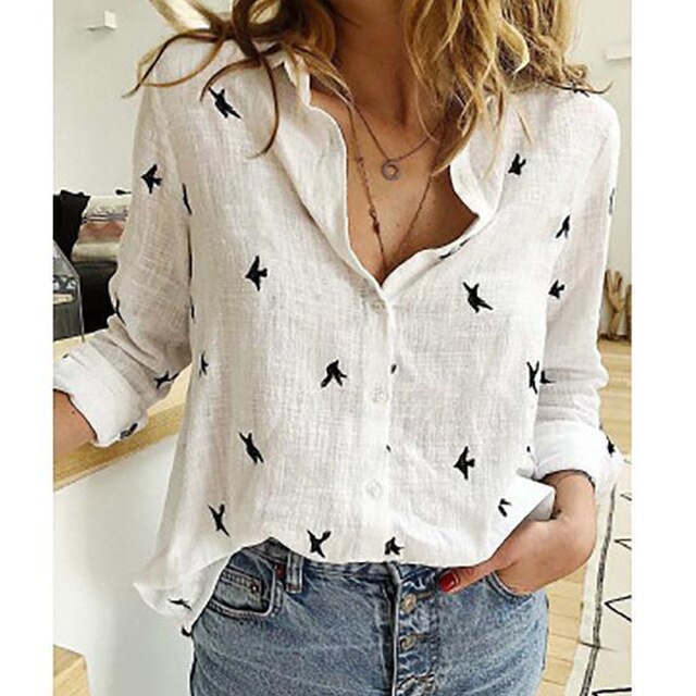 Casual Blouse Women Regular Fit Summer Leisure