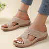 Sandals Women Casual Summer Crisscross Straps Comfortable Fit