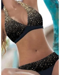 Two-Piece Push-Up Swimsuit Women Regular Fit Summer Beachwear
