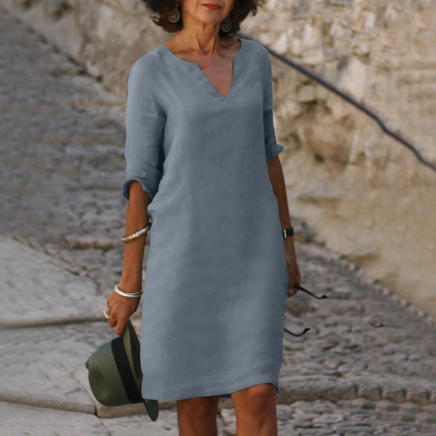 Summer Dress Women Regular Fit Casual