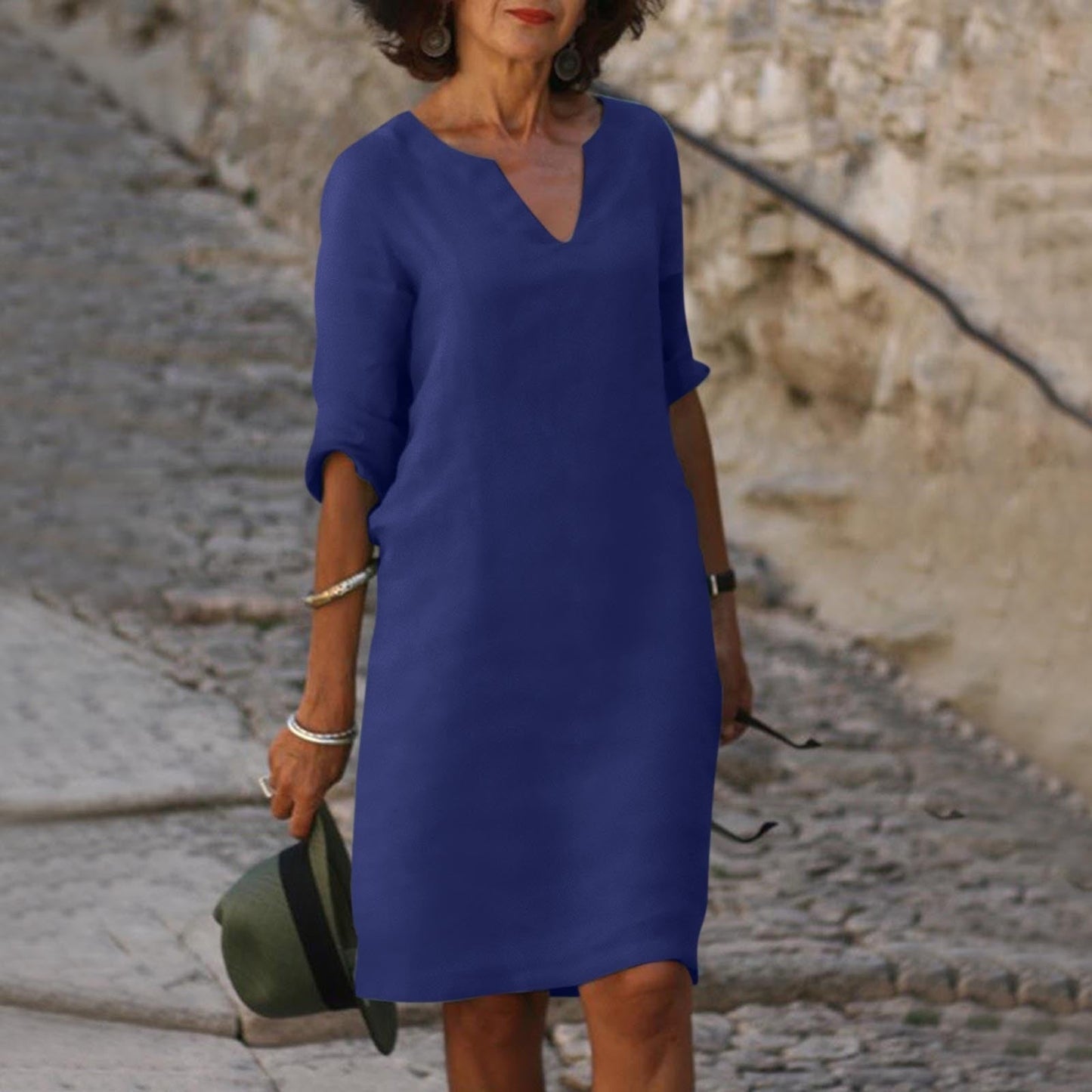 Summer Dress Women Regular Fit Casual