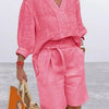 Two-Piece Set Women Relaxed Fit Casual Summer