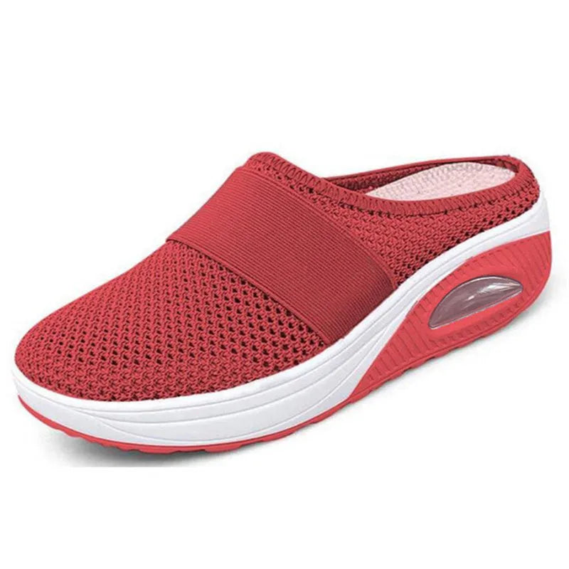 Breathable Mesh Women Casual Shoes Cushioned Sole Comfortable