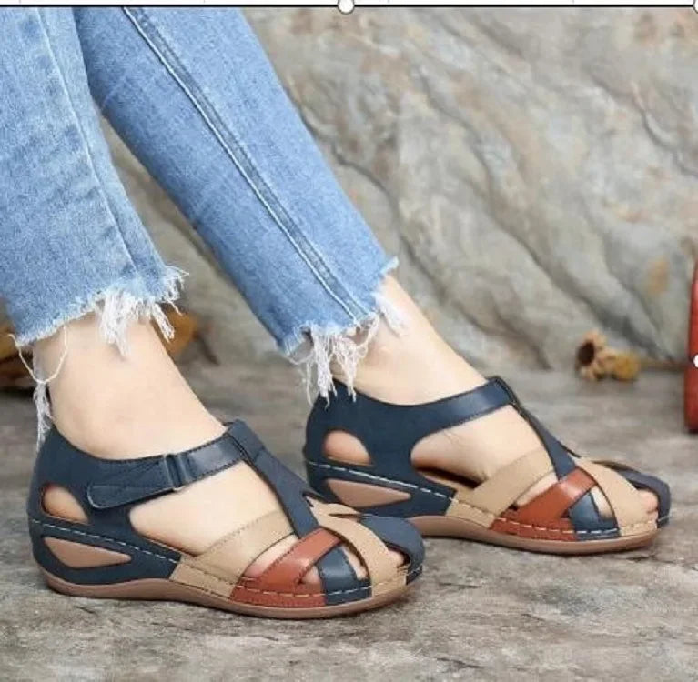 Adjustable Strap Sandals Women Regular Fit Casual Summer
