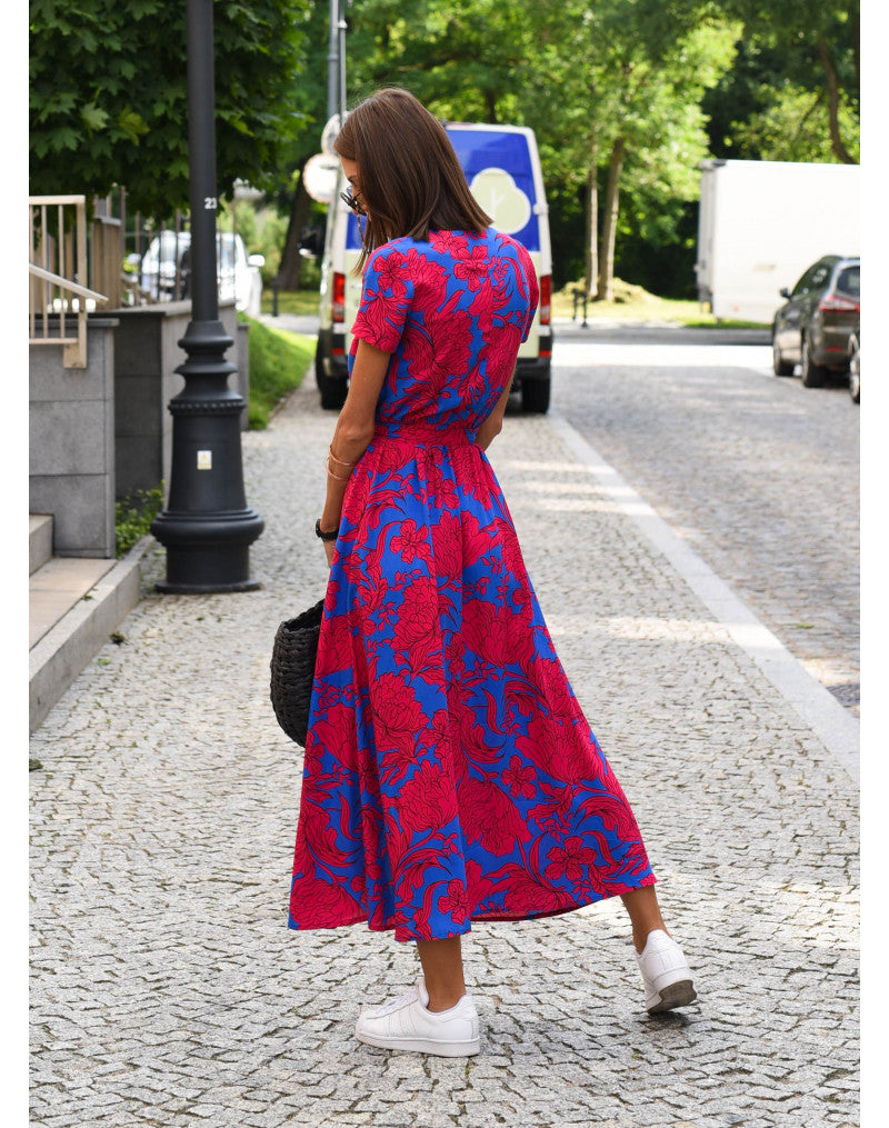 Summer Maxi Dress Women Regular Fit Casual Elegant