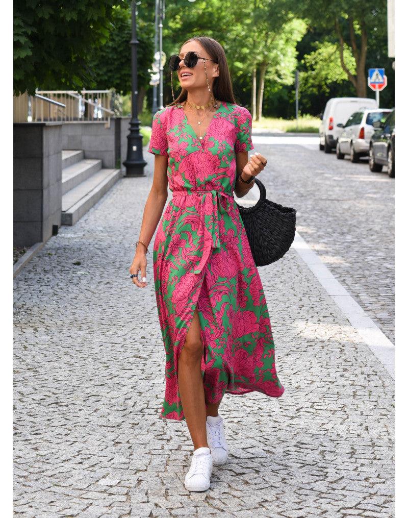 Summer Maxi Dress Women Regular Fit Casual Elegant