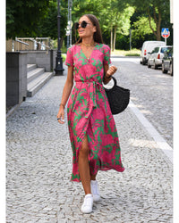 Summer Maxi Dress Women Regular Fit Casual Elegant