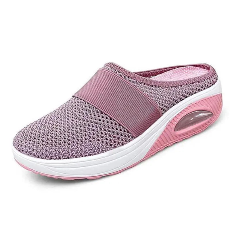 Breathable Mesh Women Casual Shoes Cushioned Sole Comfortable
