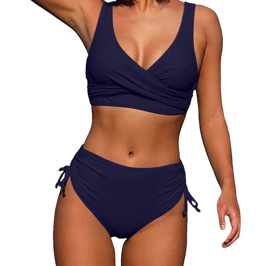 Two-Piece Swimsuit Women Slim Fit Summer Leisure