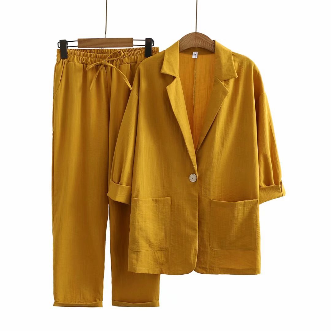 Summer Combo Set Women Relaxed Fit Casual Stylish