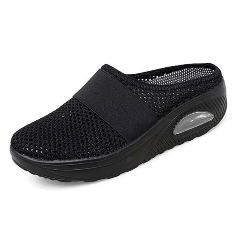 Breathable Mesh Women Casual Shoes Cushioned Sole Comfortable