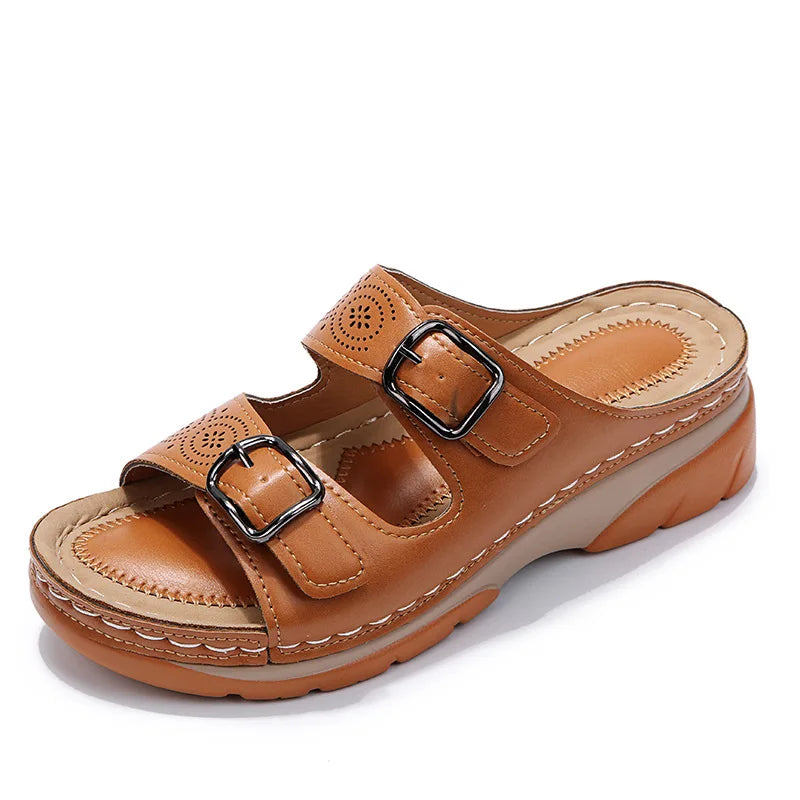 Women Sandals Adjustable Straps Casual Summer Comfort