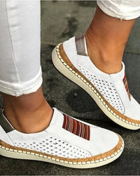 Loafers Women Regular Fit Casual Comfortable Elastic Inserts