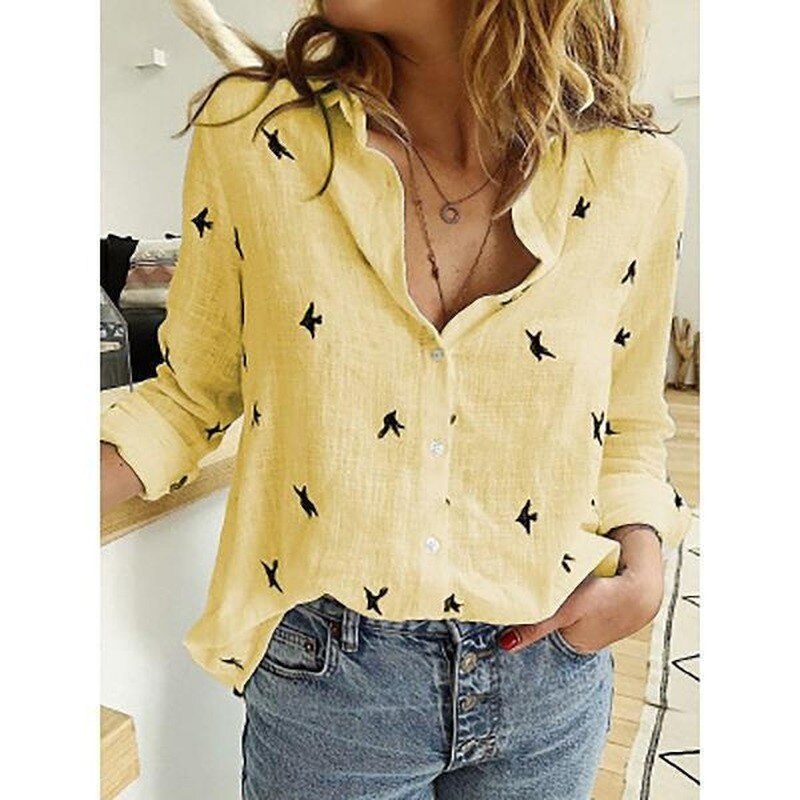 Casual Blouse Women Regular Fit Summer Leisure