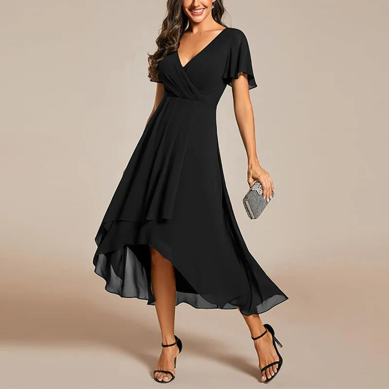 Flowing Dress Women Relaxed Fit Casual Elegant
