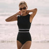 One-Piece Swimsuit Women Shaping Waist Full Coverage Summer