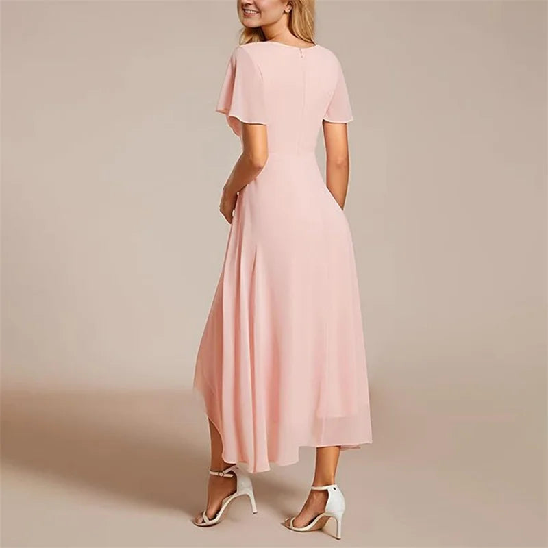 Flowing Dress Women Relaxed Fit Casual Elegant