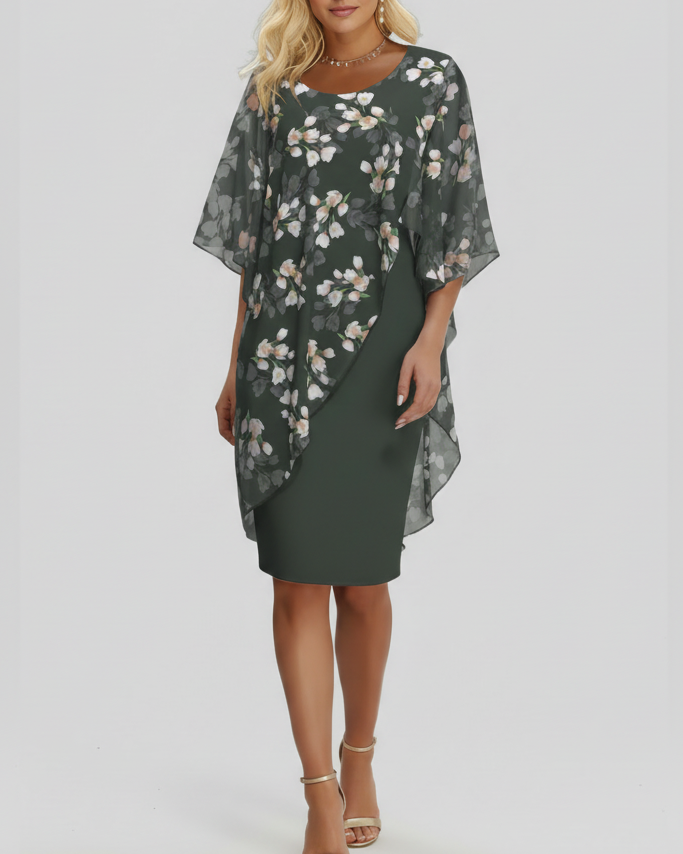 Midi Tailored Dress Women Regular Fit Business Casual Summer