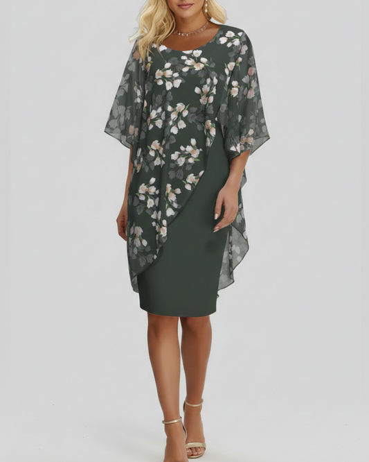 Midi Tailored Dress Women Regular Fit Business Casual Summer