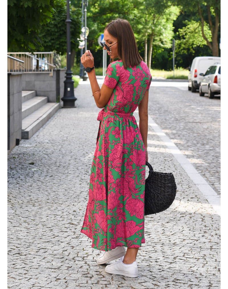 Summer Maxi Dress Women Regular Fit Casual Elegant