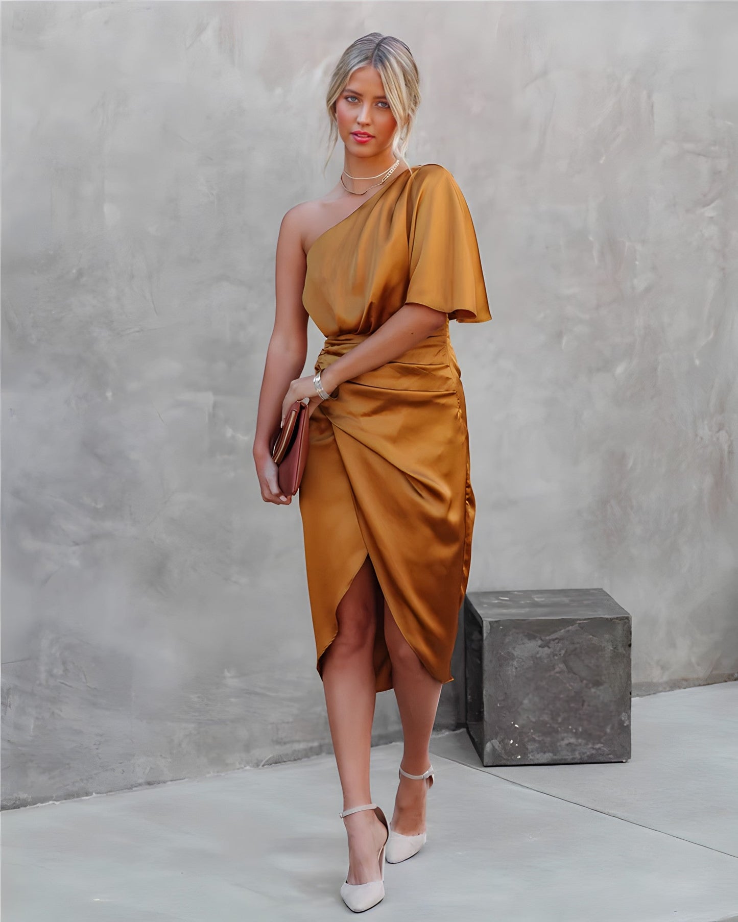 Evening Dress Women Regular Fit Summer Casual Chic