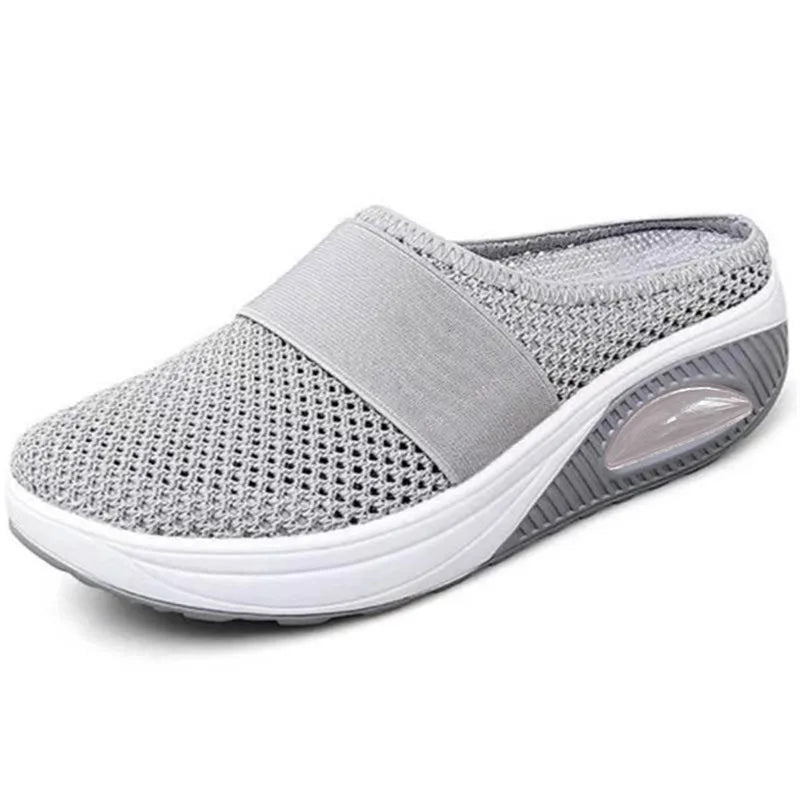 Breathable Mesh Women Casual Shoes Cushioned Sole Comfortable