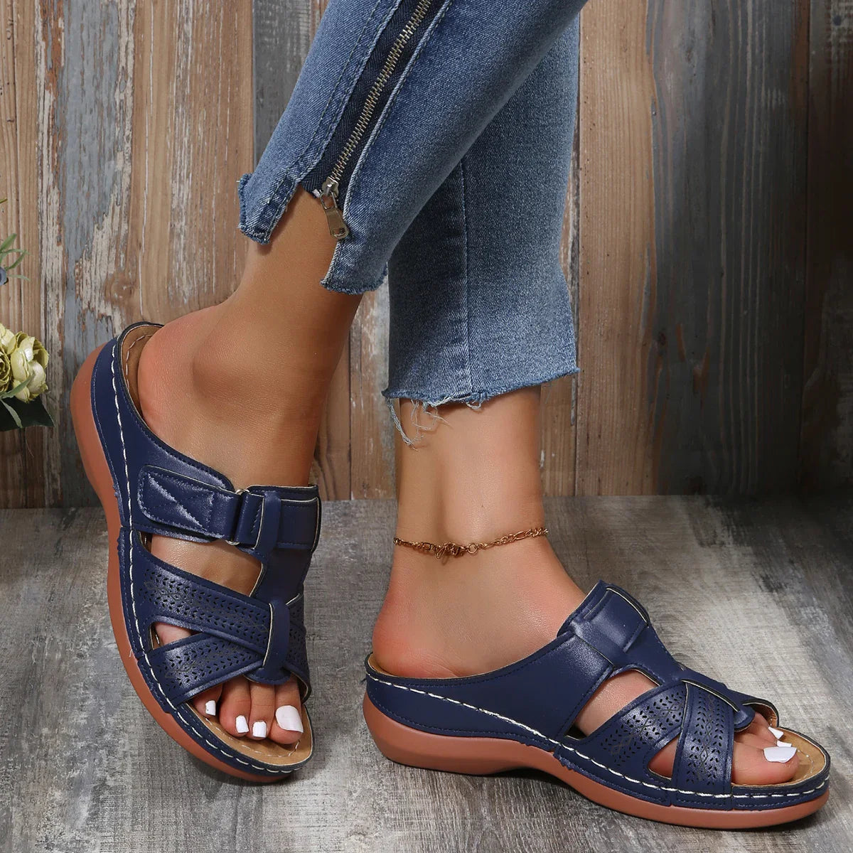 Women’s Adjustable Strap Sandals Summer Casual Comfortable Fit