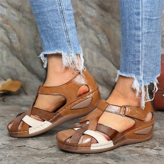 Adjustable Strap Sandals Women Regular Fit Casual Summer