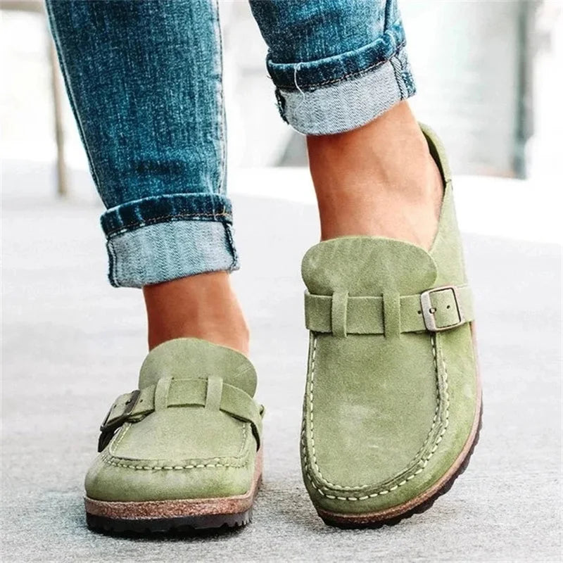 Loafers Women Regular Fit Casual with Decorative Buckle