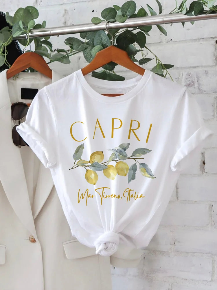T-Shirt Women Regular Fit Casual Elegant