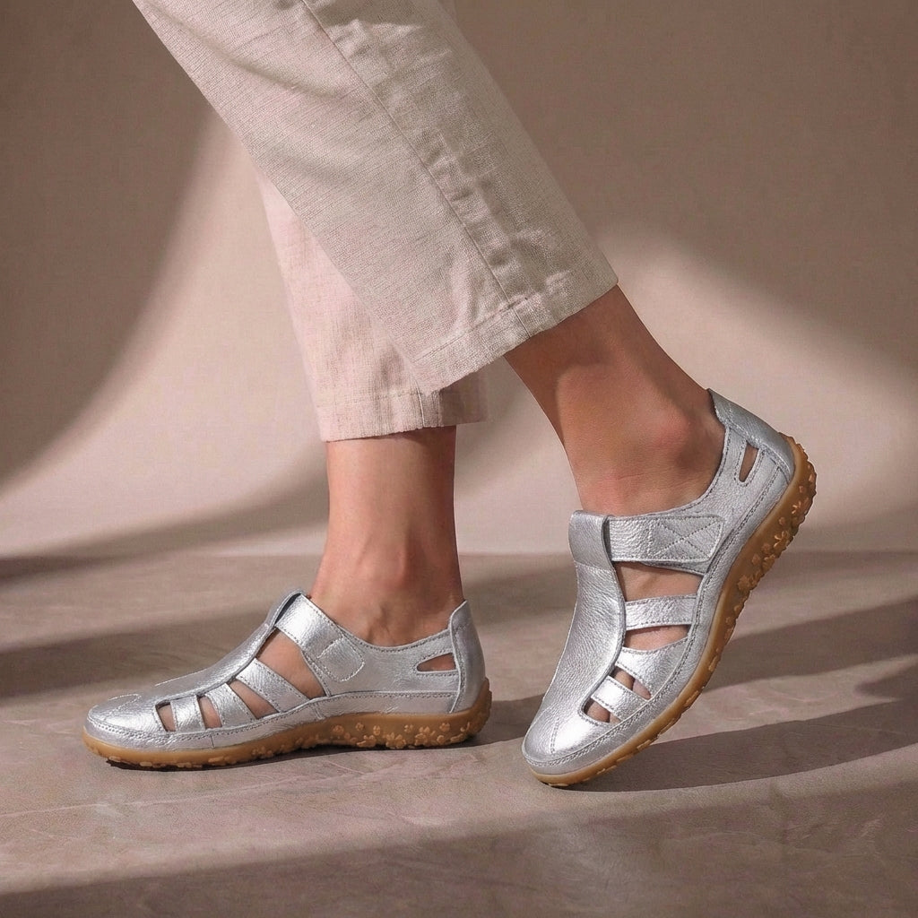 Closed Toe Adjustable Strap Sandals Women Regular Fit Casual Summer