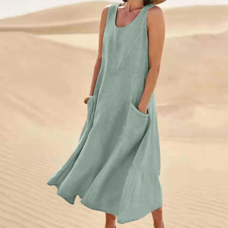 Summer Dress Women Relaxed Fit Casual Boho