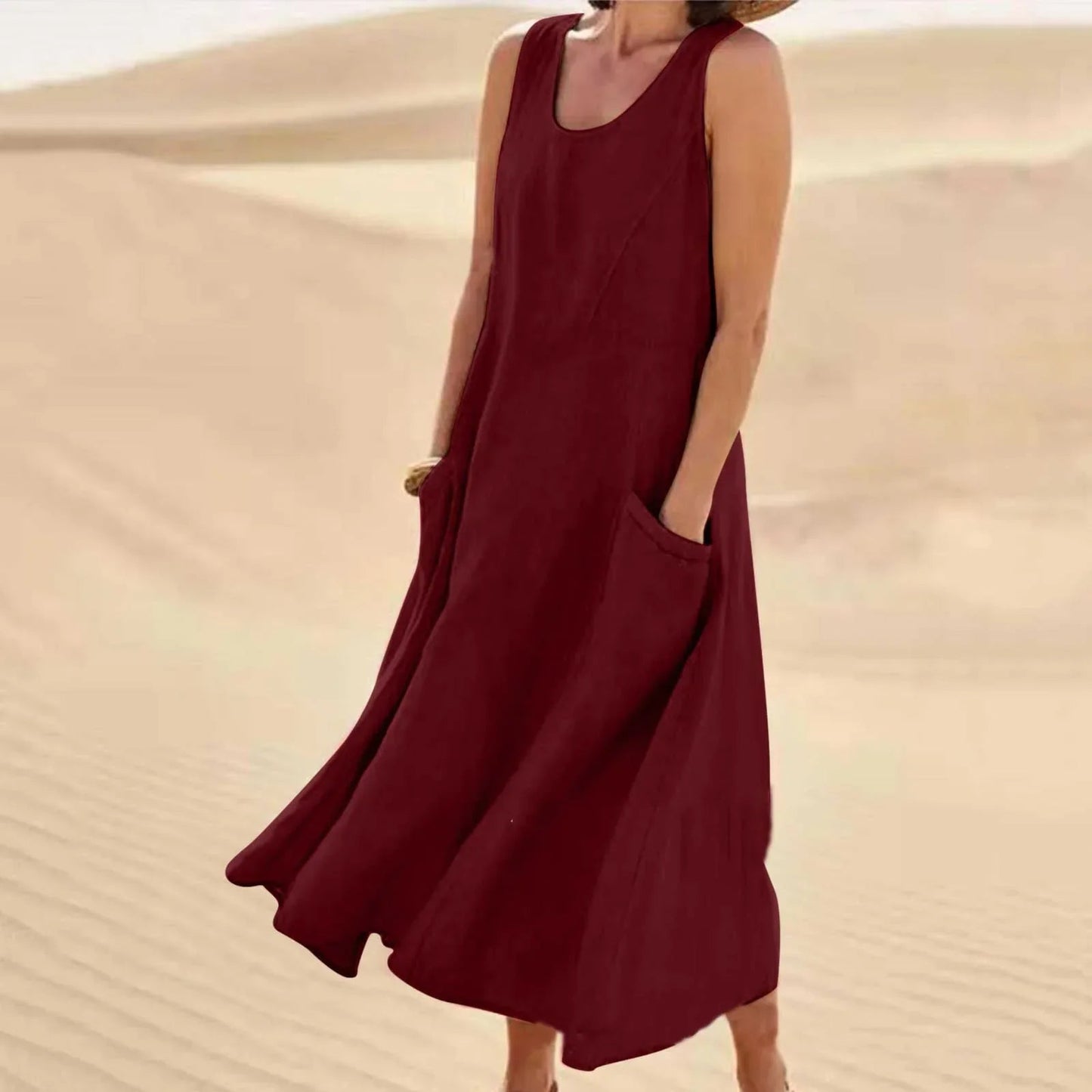 Summer Dress Women Relaxed Fit Casual Boho