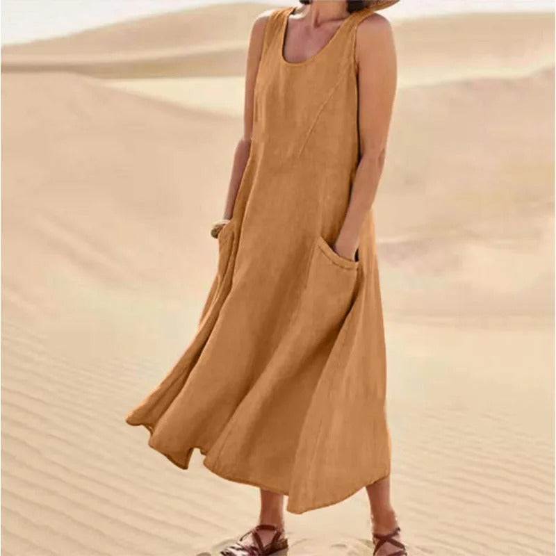 Summer Dress Women Relaxed Fit Casual Boho