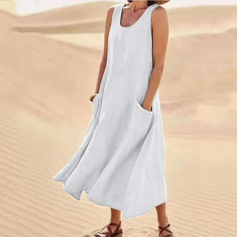 Summer Dress Women Relaxed Fit Casual Boho