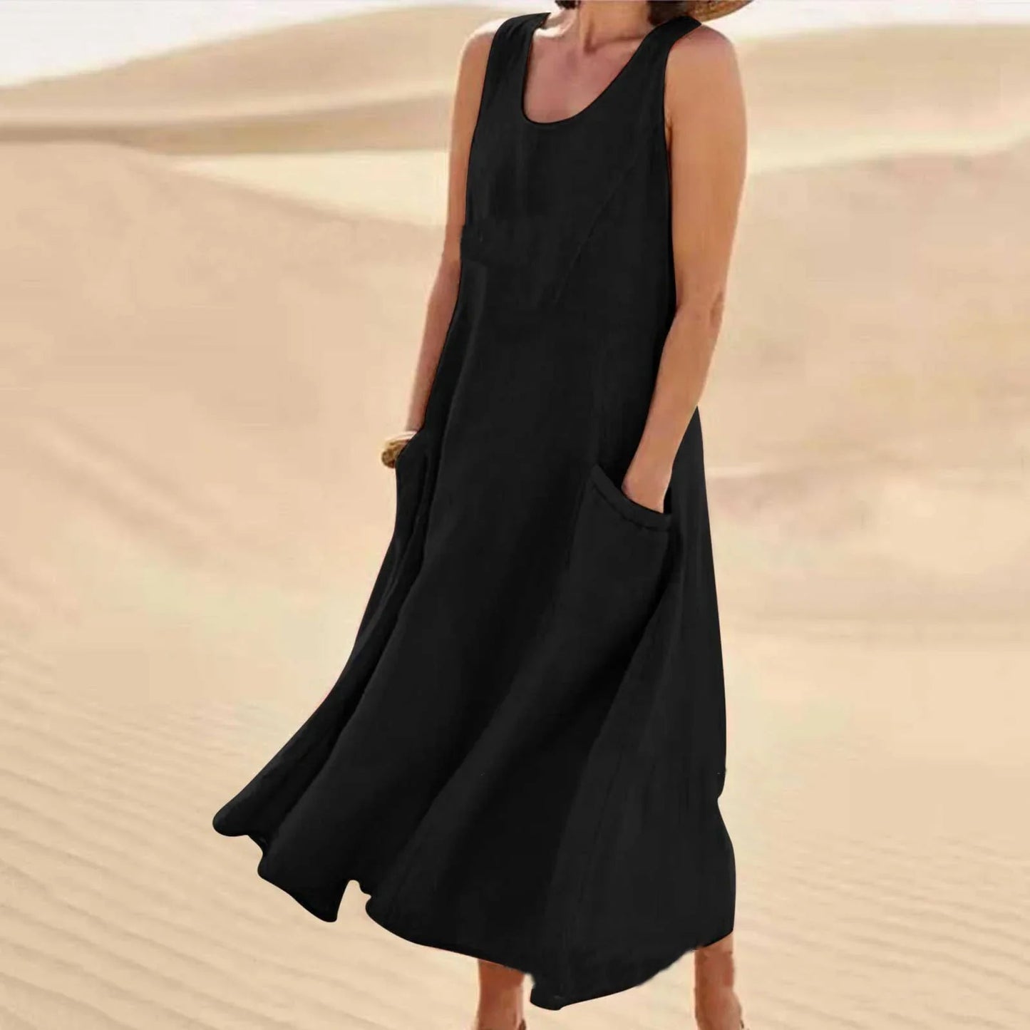 Summer Dress Women Relaxed Fit Casual Boho