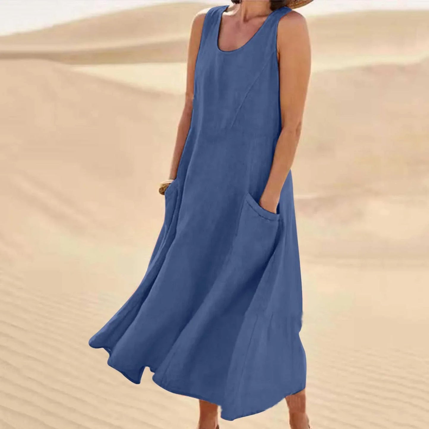 Summer Dress Women Relaxed Fit Casual Boho