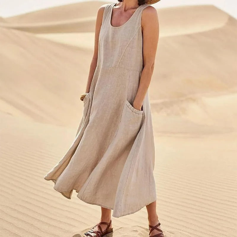 Summer Dress Women Relaxed Fit Casual Boho