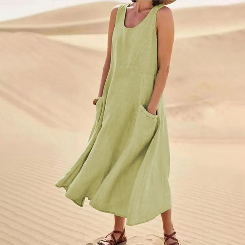 Summer Dress Women Relaxed Fit Casual Boho