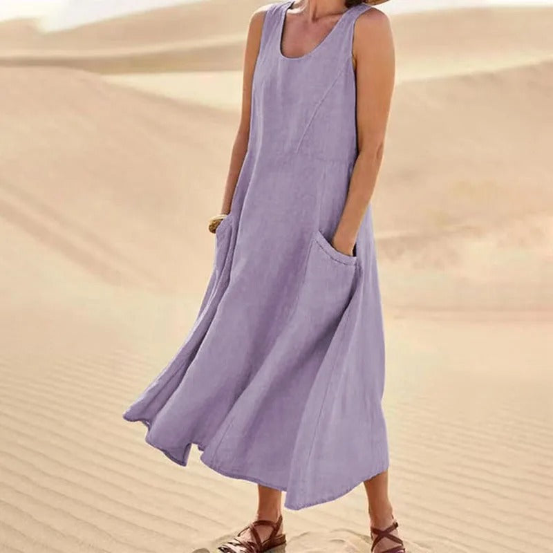 Summer Dress Women Relaxed Fit Casual Boho