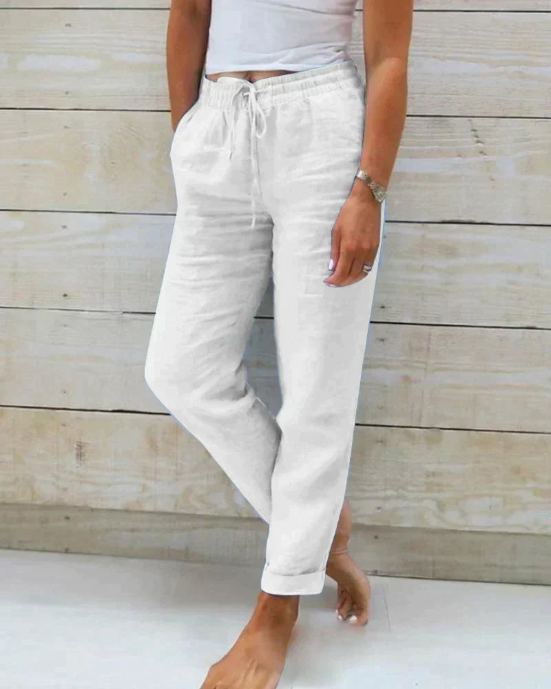 Summer Pants Women Relaxed Fit Casual