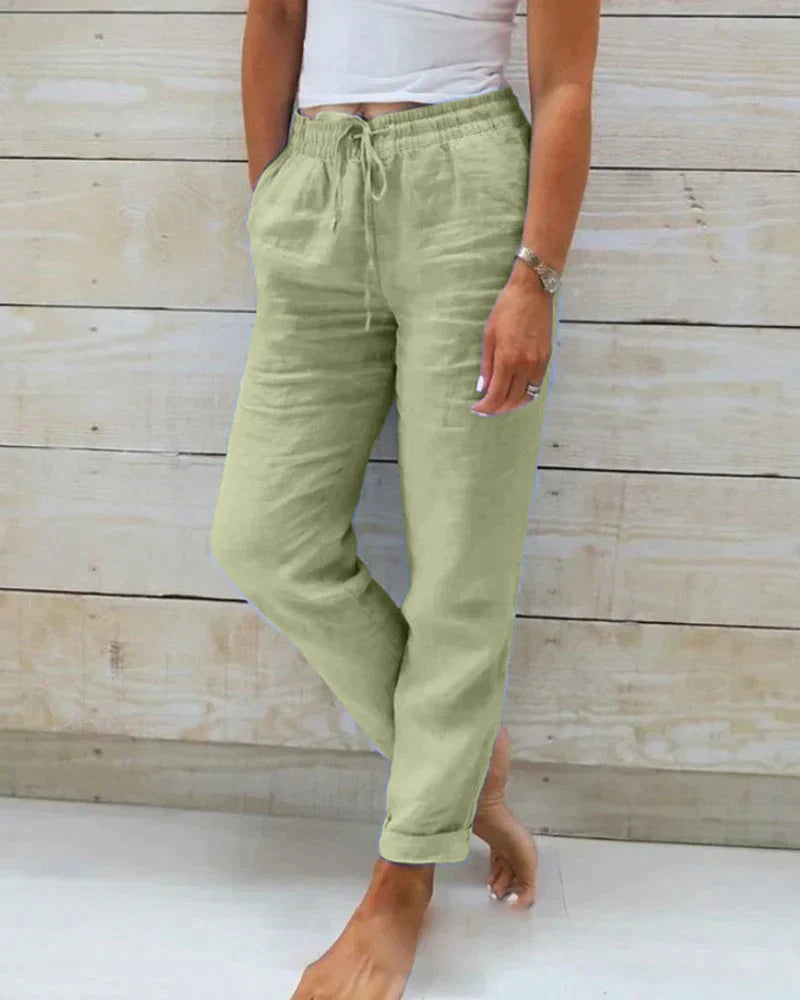 Summer Pants Women Relaxed Fit Casual